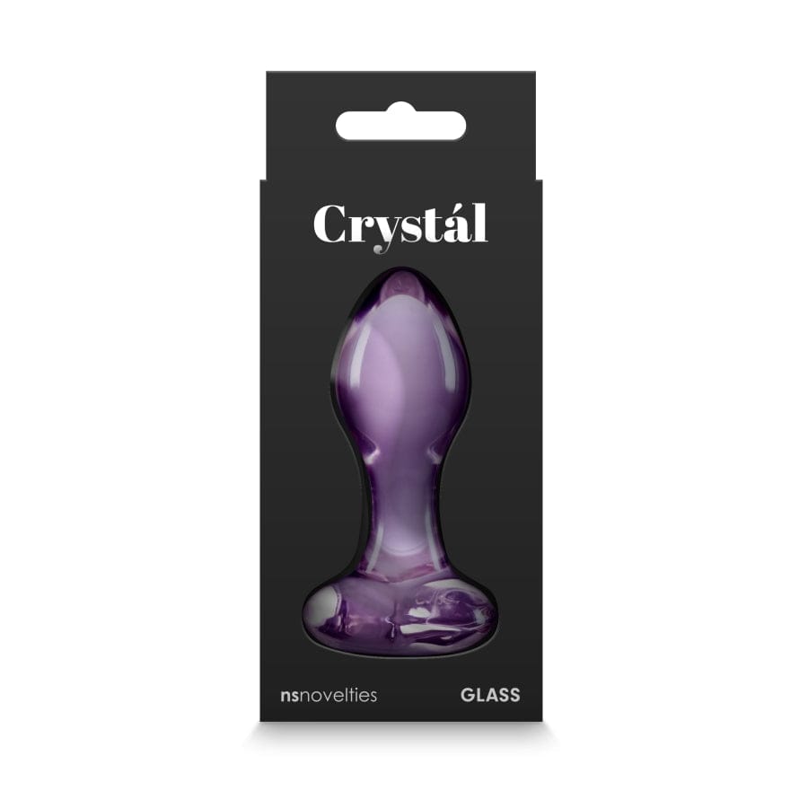 NS Novelties Anal Toys NS Novelties Crystal Heart Purple