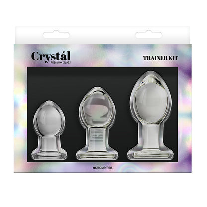 NS Novelties Crystal Plug Kit Clear - XOXTOYS
