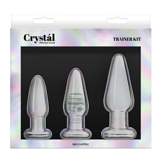 NS Novelties Crystal Tapered Kit Clear - XOXTOYS