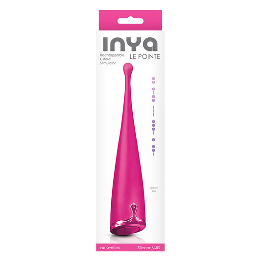 NS Novelties Inya Le Pointe Pink Clitoral Stimulator - XOXTOYS