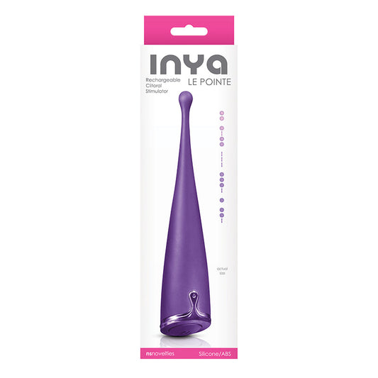 NS Novelties Inya Le Pointe Purple Clitoral Stimulator - XOXTOYS