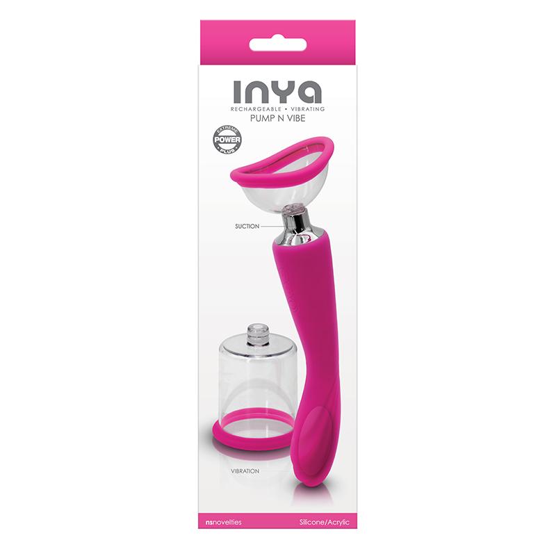 NS Novelties Inya Pump & Vibe Pink - XOXTOYS
