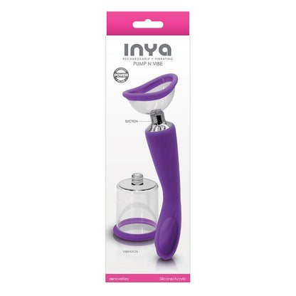 NS Novelties Inya Pump & Vibe Purple - XOXTOYS