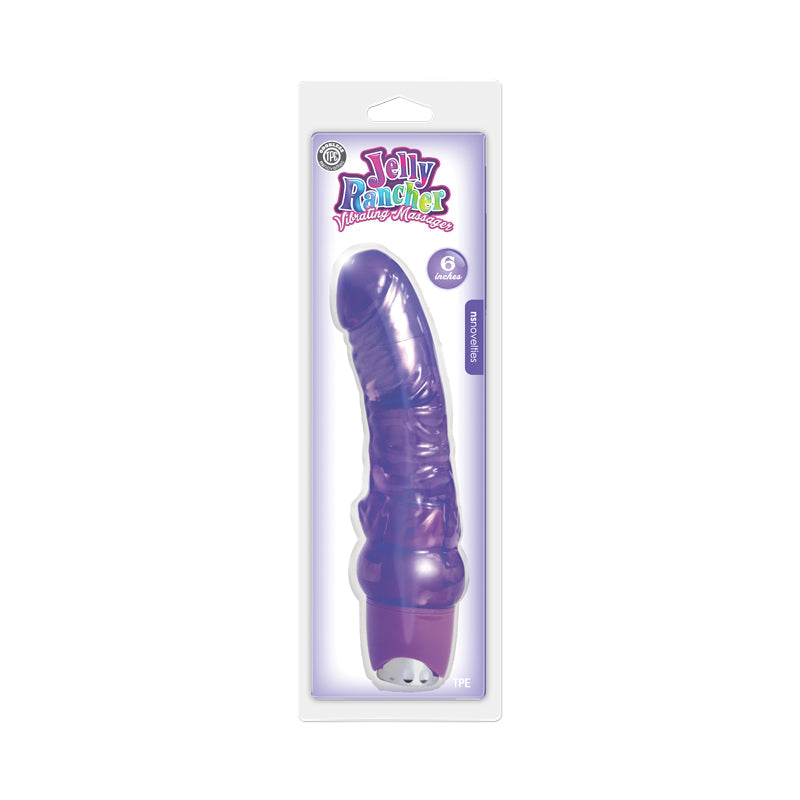 NS Novelties Jelly Rancher 6" Vibrating Massager-Vibrators-NS Novelties-Purple-XOXTOYS
