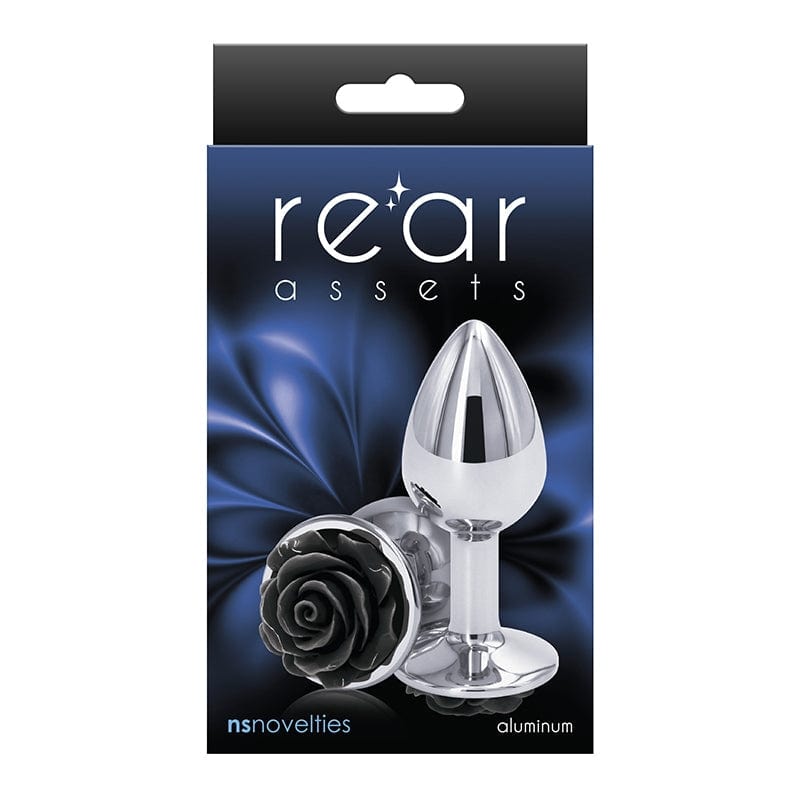 NS Novelties Rear Assets Rose Small Plug - XOXTOYS