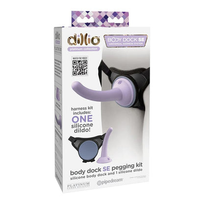 Pipedream Products Strap-Ons & Harnesses Pipedream Products Dillio Platinum Body Dock SE Pegging Kit