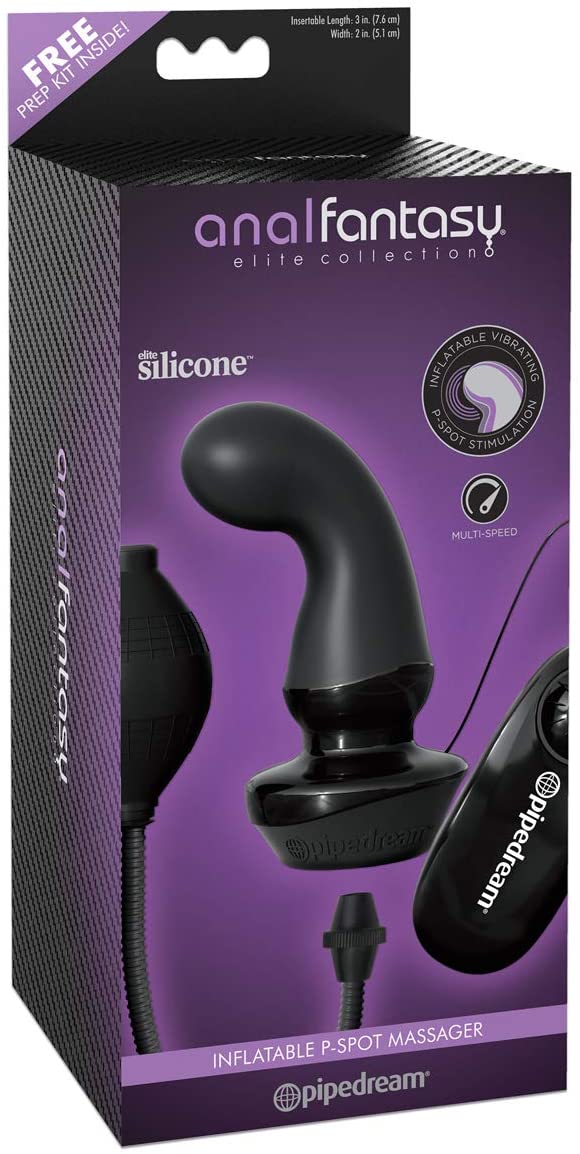 Pipedream Products Anal Fantasy Elite Inflatable P-Spot Massager - XOXTOYS