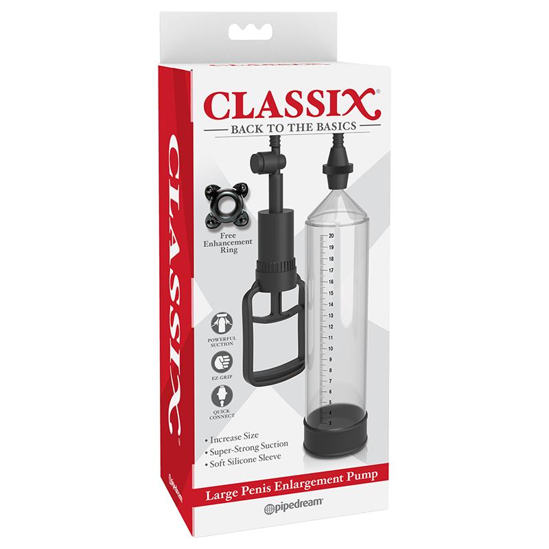 Pipedream Products Classix Large Penis Enlargement Pump - XOXTOYS