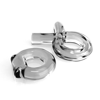 Pipedream Products Couples Cock Ring Set Clear - XOXTOYS