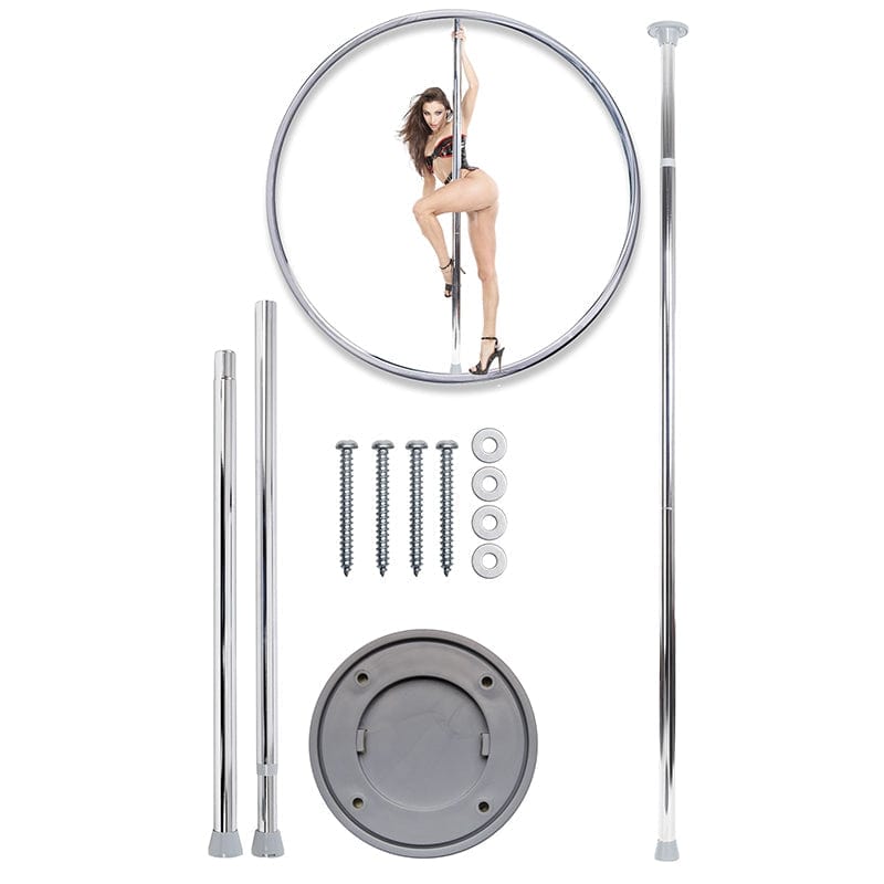 Pipedream Products Bondage & Fetish Pipedream Products Fantasy Dance Pole Silver