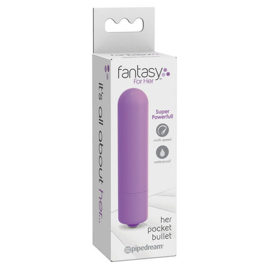 Pipedream Products Fantasy For Her Pocket Bullet Vibrator - XOXTOYS