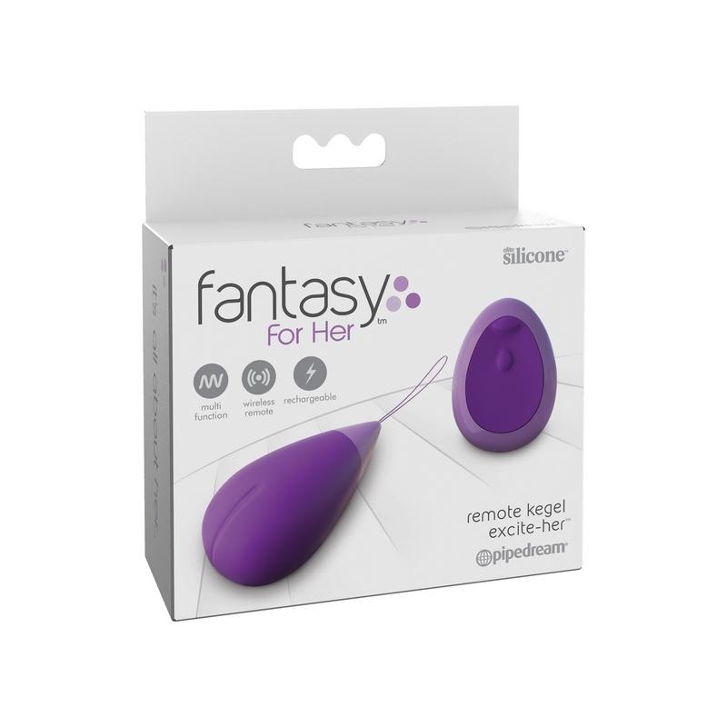 Pipedream Products Fantasy For Her Remote Kegel Excite-Her - XOXTOYS