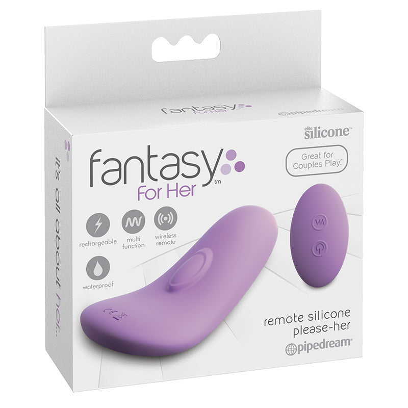 Pipedream Products Fantasy For Her Remote Silicone Please-Her - XOXTOYS