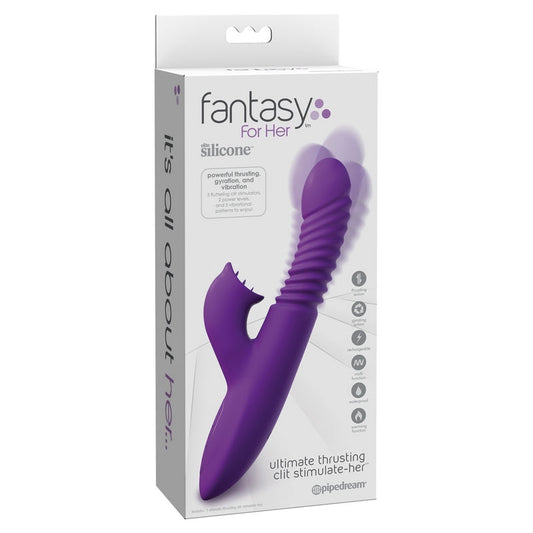 Pipedream Products Fantasy For Her Ultimate Thrusting Clit Stimulate-Her - XOXTOYS