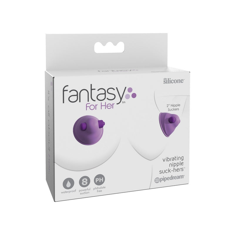 Pipedream Products Fantasy For Her Vibrating Nipple Suck-Hers - XOXTOYS