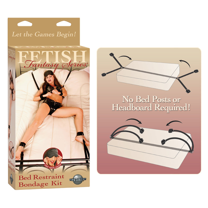 Pipedream Products Fetish Fantasy Bed Restraint Bondage Kit-Bondage & Fetish-Pipedream Products-XOXTOYS