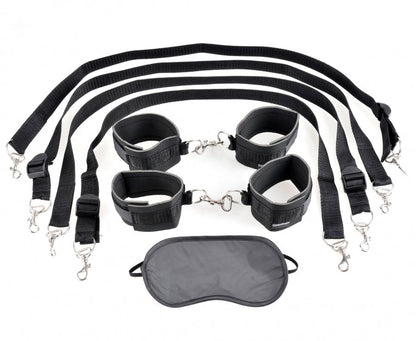 Pipedream Products Fetish Fantasy Cuff & Tether Set - XOXTOYS