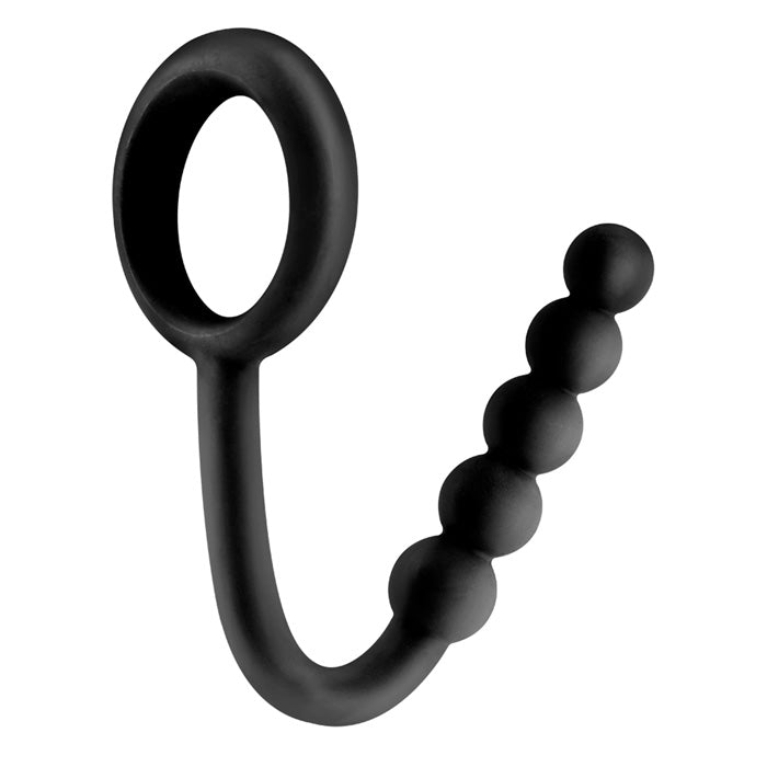 Pipedream Products Fetish Fantasy Elite Ball Cinch with Anal Bead-Cock Rings-Pipedream Products-XOXTOYS