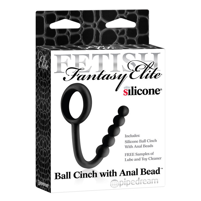 Pipedream Products Fetish Fantasy Elite Ball Cinch with Anal Bead - XOXTOYS