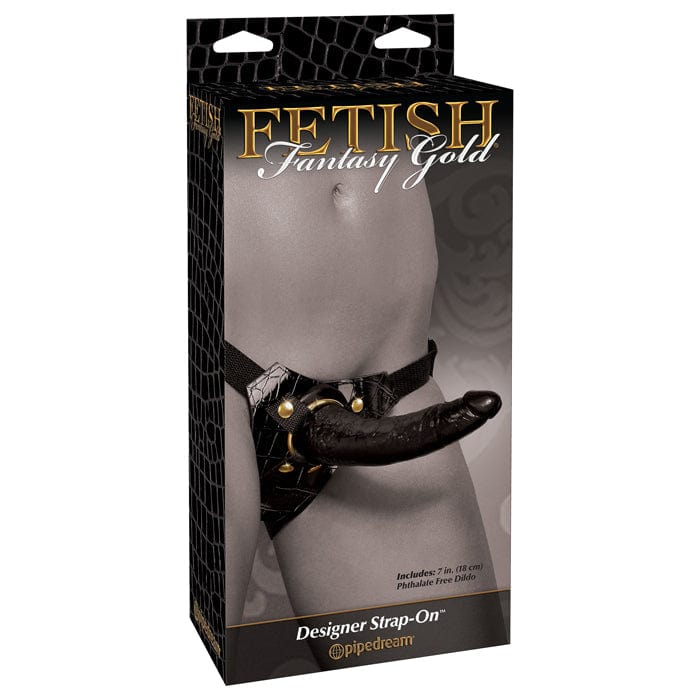 Pipedream Products Strap-Ons Pipedream Products Fetish Fantasy Gold Designer Strap-On