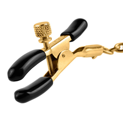 Pipedream Products Fetish Fantasy Gold Nipple Clamp - XOXTOYS