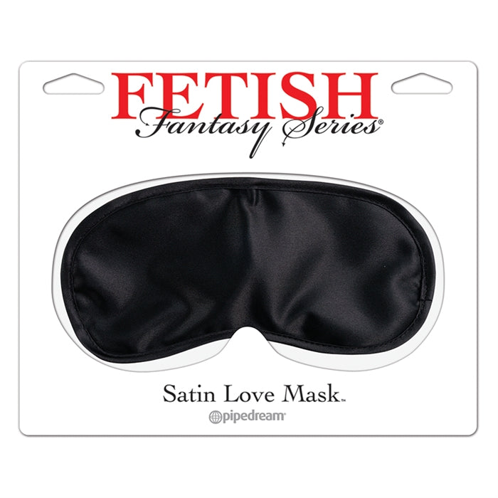 Pipedream Products Fetish Fantasy Satin Love Mask-Bondage & Fetish-Pipedream Products-Black-XOXTOYS
