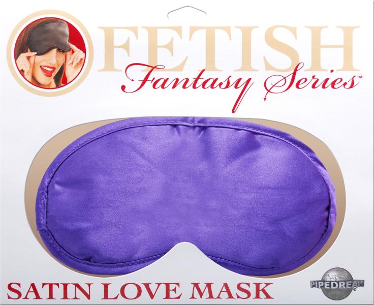 Pipedream Products Fetish Fantasy Satin Love Mask-Bondage & Fetish-Pipedream Products-Purple-XOXTOYS