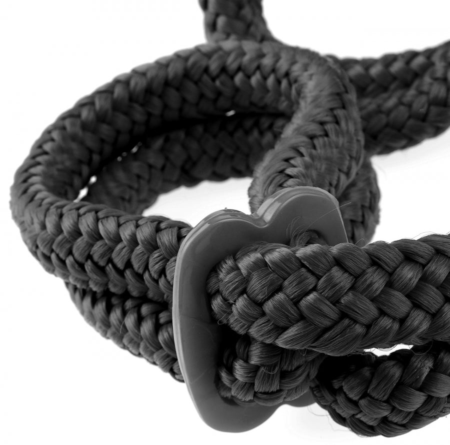 Pipedream Products Fetish Fantasy Silk Rope Love Cuffs - XOXTOYS