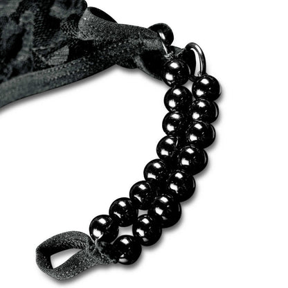Pipedream Products Hookup Panties Crotchless Pleasure Pearls - XOXTOYS