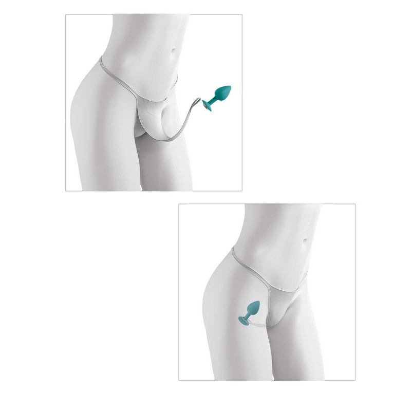 Pipedream Products Hookup Panties Crotchless Secret Gem - XOXTOYS