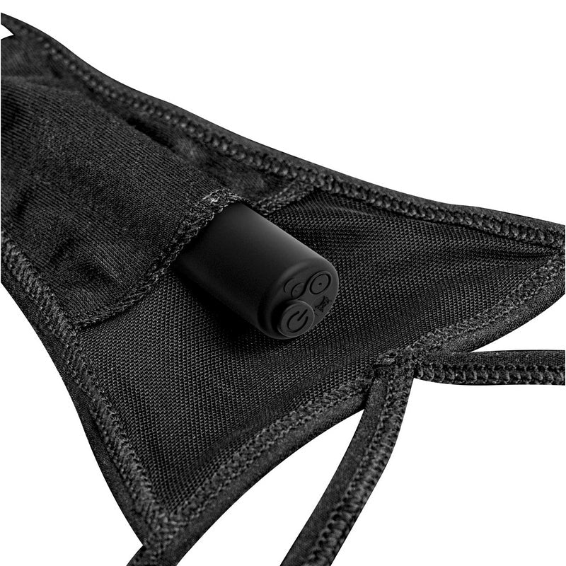 Pipedream Products Hookup Panties Remote Lace Peek-a-Boo - XOXTOYS