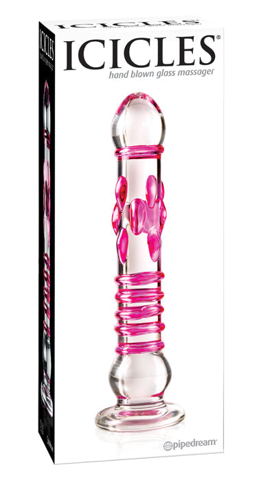 Pipedream Products Icicles No. 6 Glass Massager - XOXTOYS