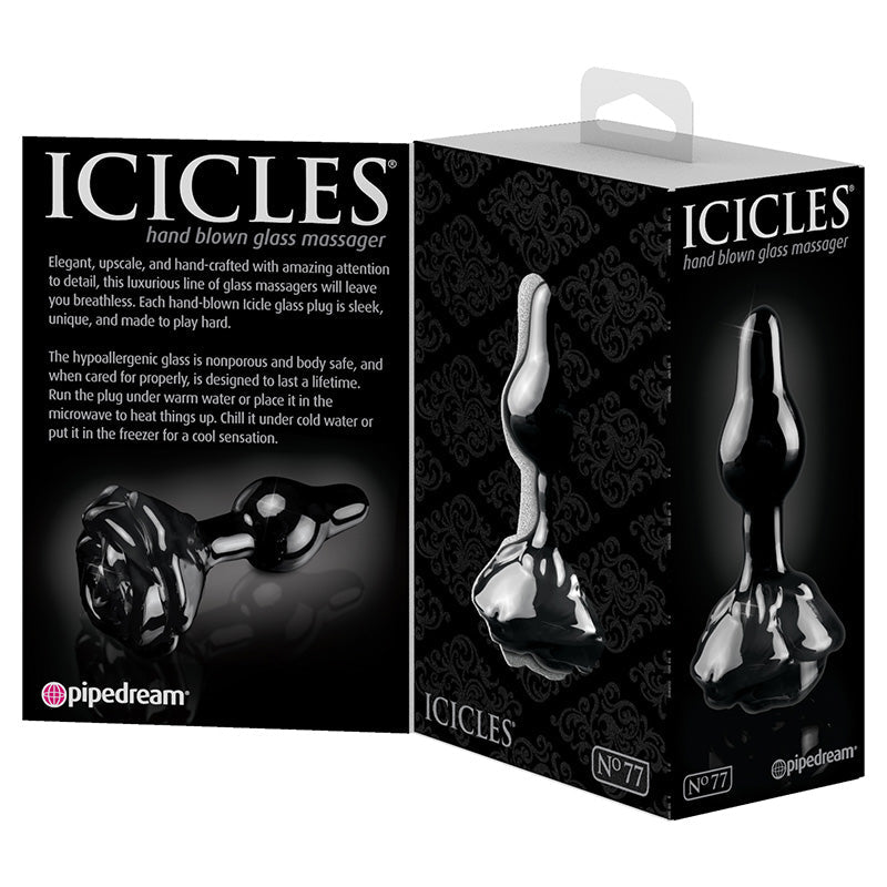 Pipedream Products Icicles No. 77 Glass Massager - XOXTOYS