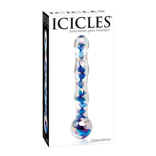 Pipedream Products Icicles No. 8 Glass Massager - XOXTOYS
