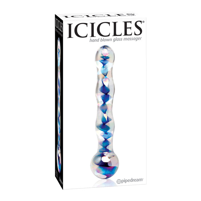 Pipedream Products Icicles No. 8 Glass Massager-Wand Massagers-Pipedream Products-XOXTOYS