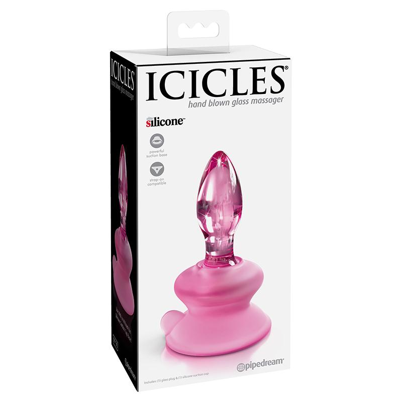 Pipedream Products Icicles No. 90 Glass Plug - XOXTOYS