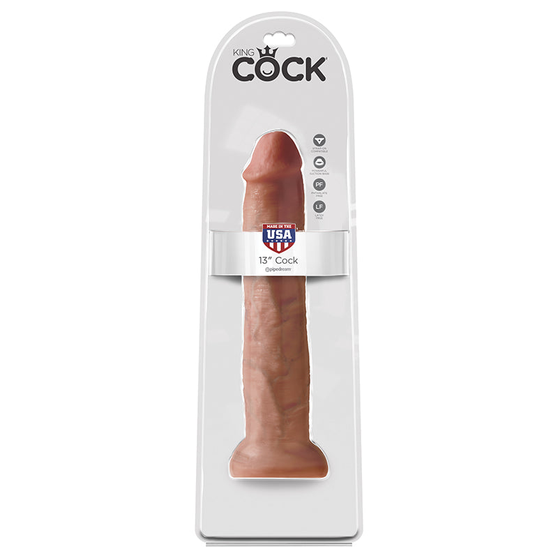 Pipedream Products King Cock 13” Cock Tan - XOXTOYS