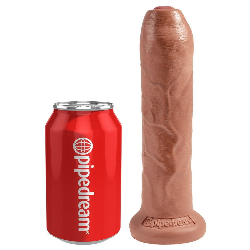 Pipedream Products King Cock 7” Uncut Cock Tan - XOXTOYS