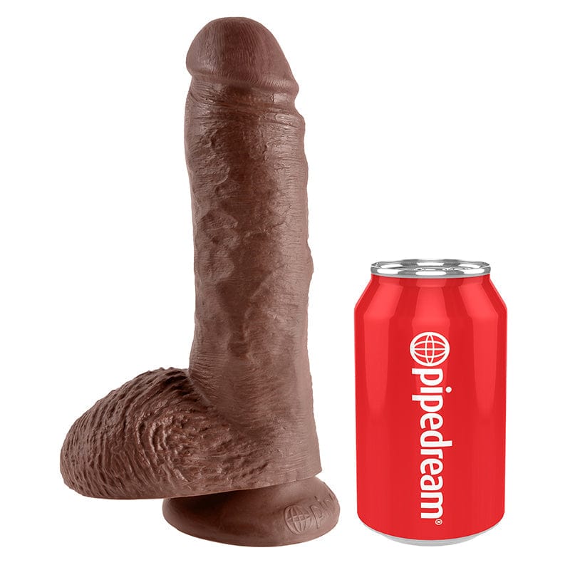 Pipedream Products Dildos Pipedream Products King Cock 8″ Cock with Balls