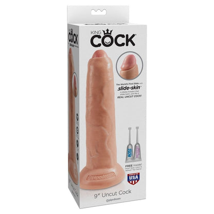 Pipedream Products Dildos Pipedream Products King Cock 9” Uncut Beige