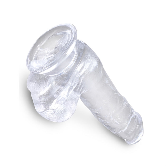 Pipedream Products King Cock Clear 6" Cock With Balls - XOXTOYS