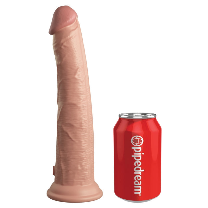 Pipedream Products King Cock Elite 10” Silicone Cock Light - XOXTOYS