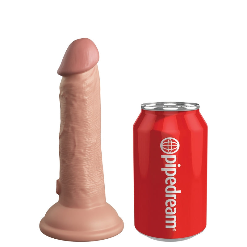 Pipedream Products King Cock Elite 6” Silicone Cock Light - XOXTOYS