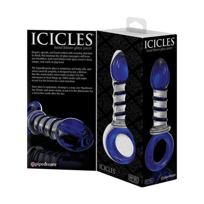 Pipedream Products No 81 Icicles Glass Wand - XOXTOYS