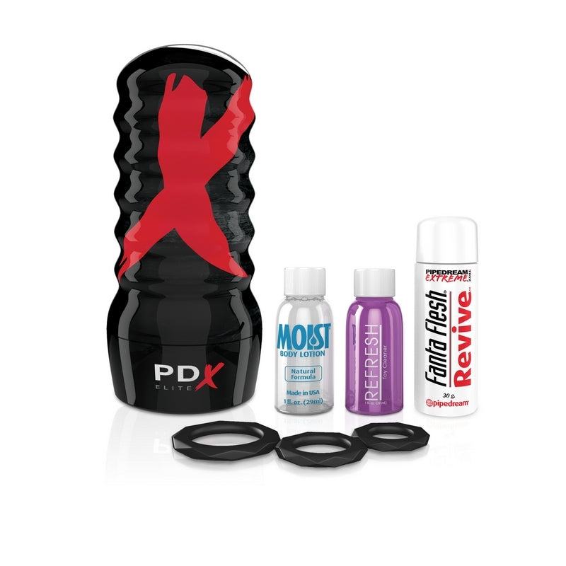 Pipedream Products PDX Elite Air-Tight Pussy Stroker-Male Masturbators-Pipedream Products-XOXTOYS
