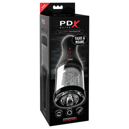 Pipedream Products PDX Talk Dirty Rotobator - XOXTOYS