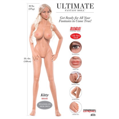 Pipedream Products Ultimate Fantasy Doll Kitty - XOXTOYS