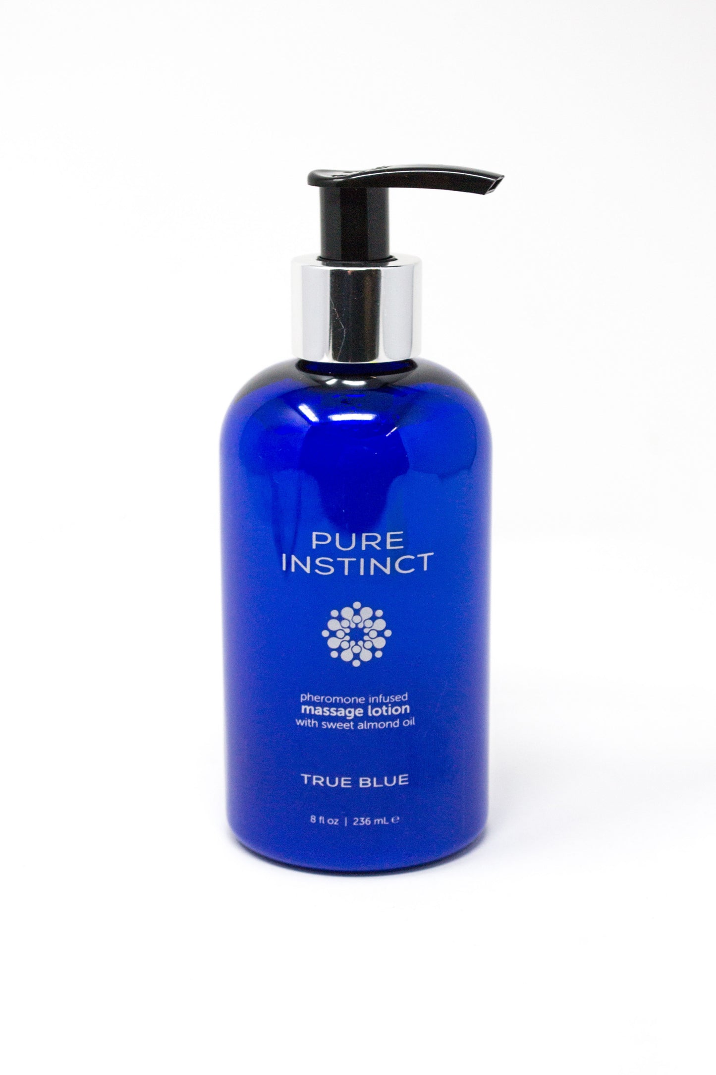 Pure Instinct True Blue Pheromone Oil Massage Lotion - XOXTOYS