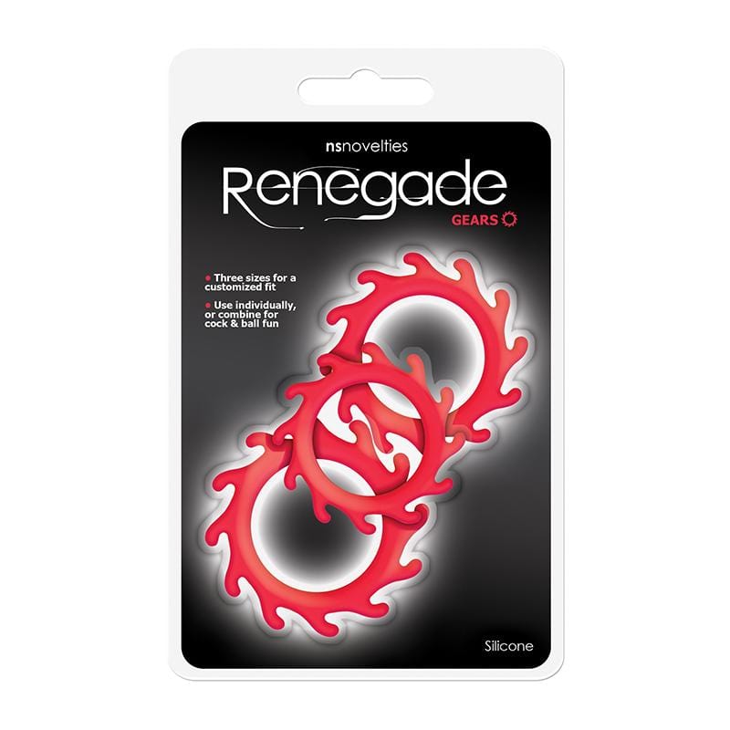 Renegade Gears 3 pack Cock Rings - XOXTOYS