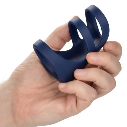 Calexotics Viceroy Rechargeable Triple Cock Ring - XOXTOYS